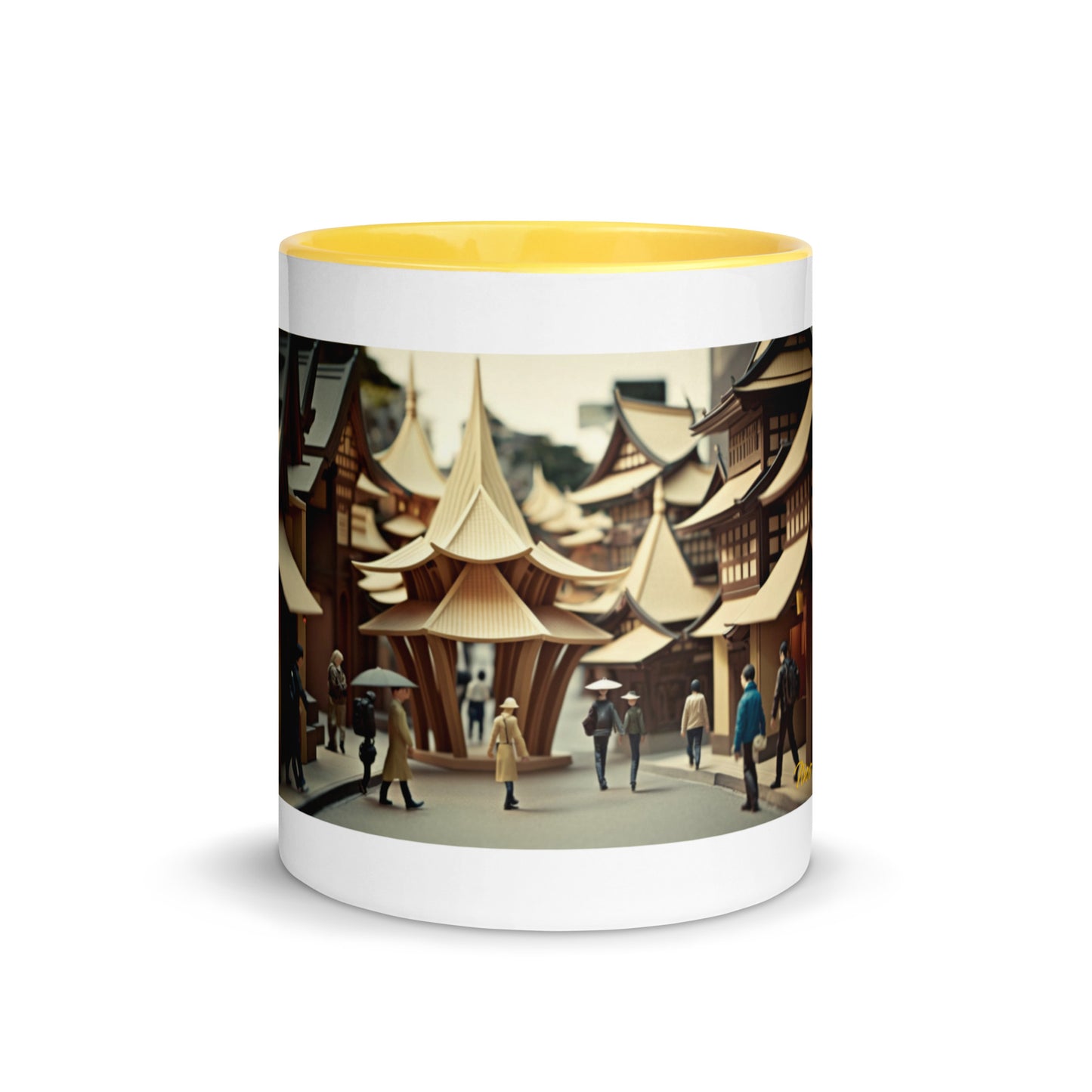 Via The Metropolis Series Print #4 - Mug with Color Inside