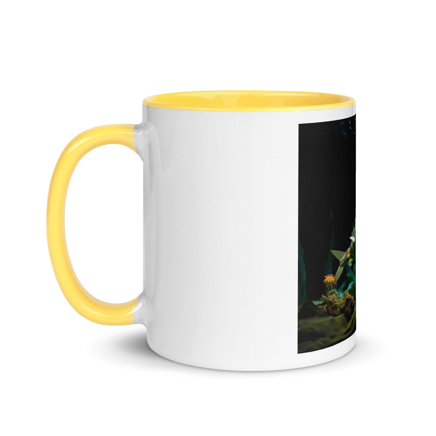 20,000 Leagues Under The Sea Series Print #8 - Mug with Color Inside