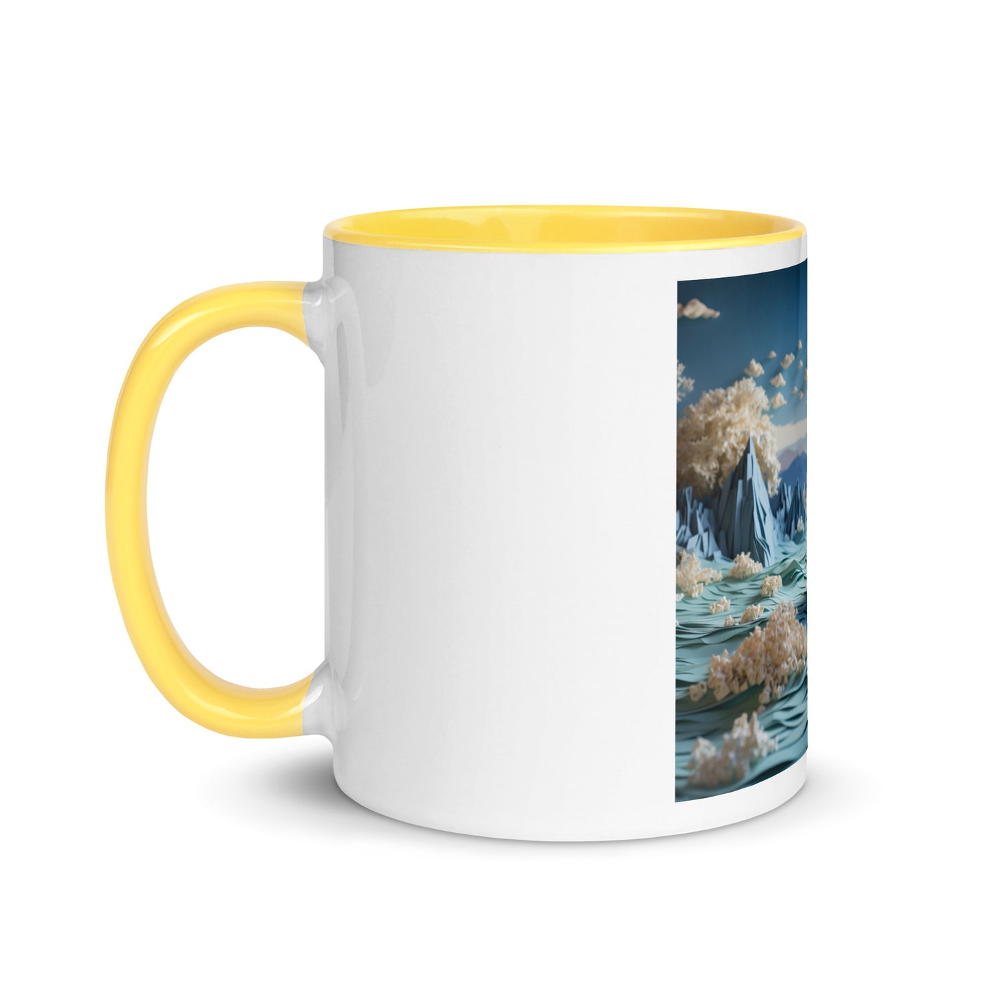 Into The Sunset Series Print #2 - Mug with Color Inside