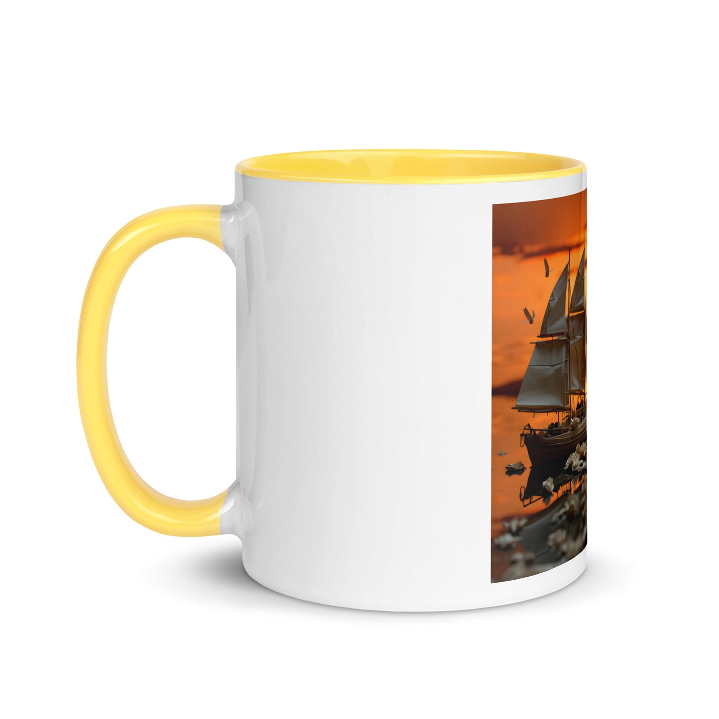 Into The Sunset Series Print #9 - Mug with Color Inside