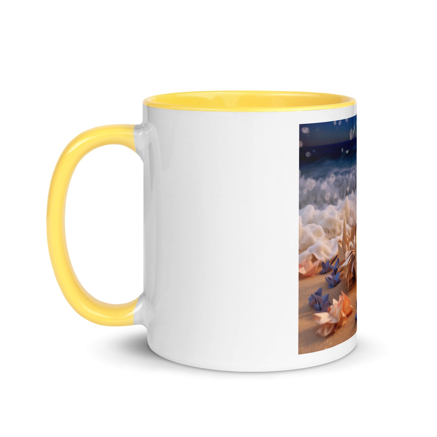 By The Seaside Series Print #10 - Mug with Color Inside