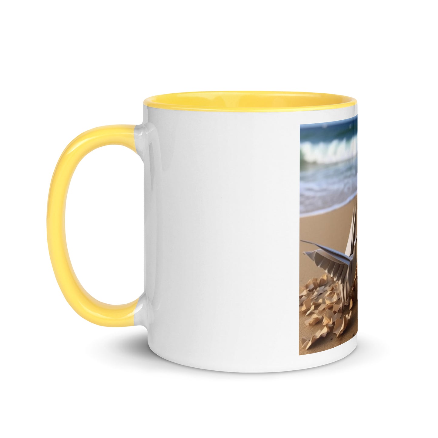 By The Seaside Series Print #1 - Mug with Color Inside