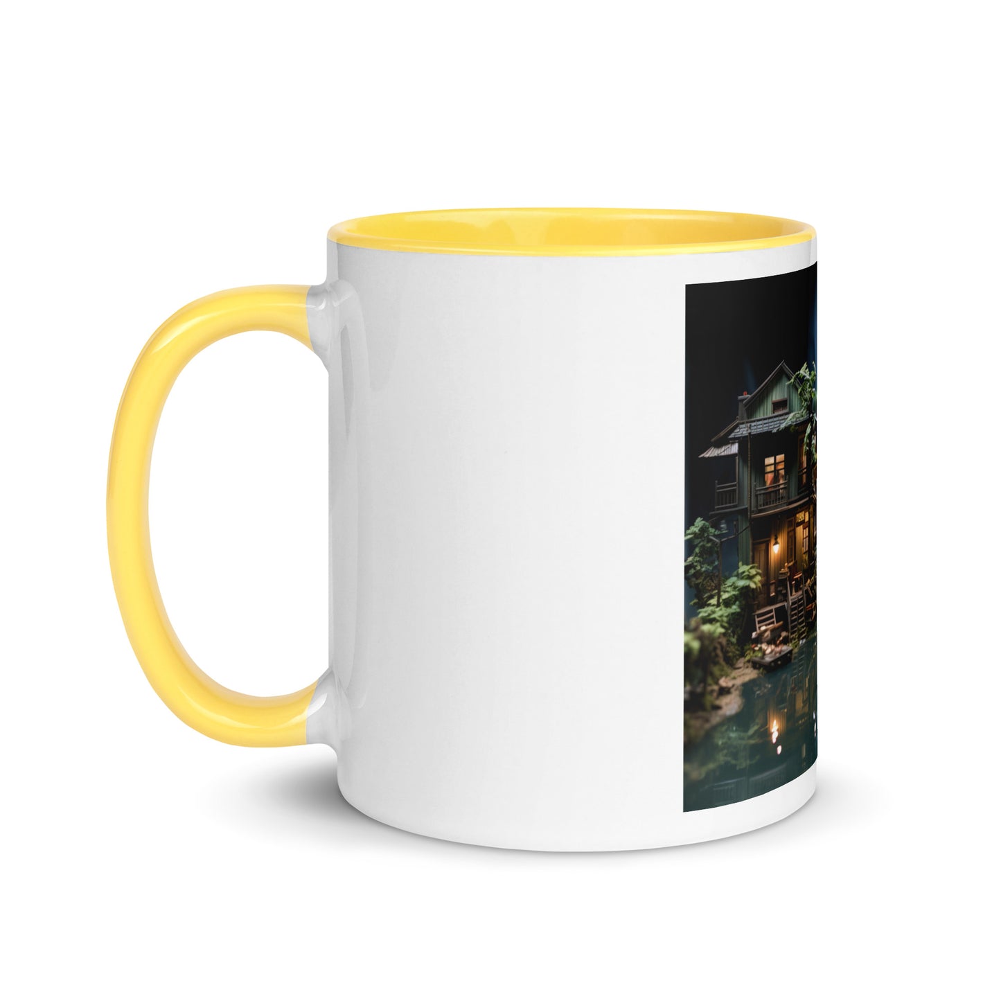 Born On A Bayou Series Print #3 - Mug with Color Inside