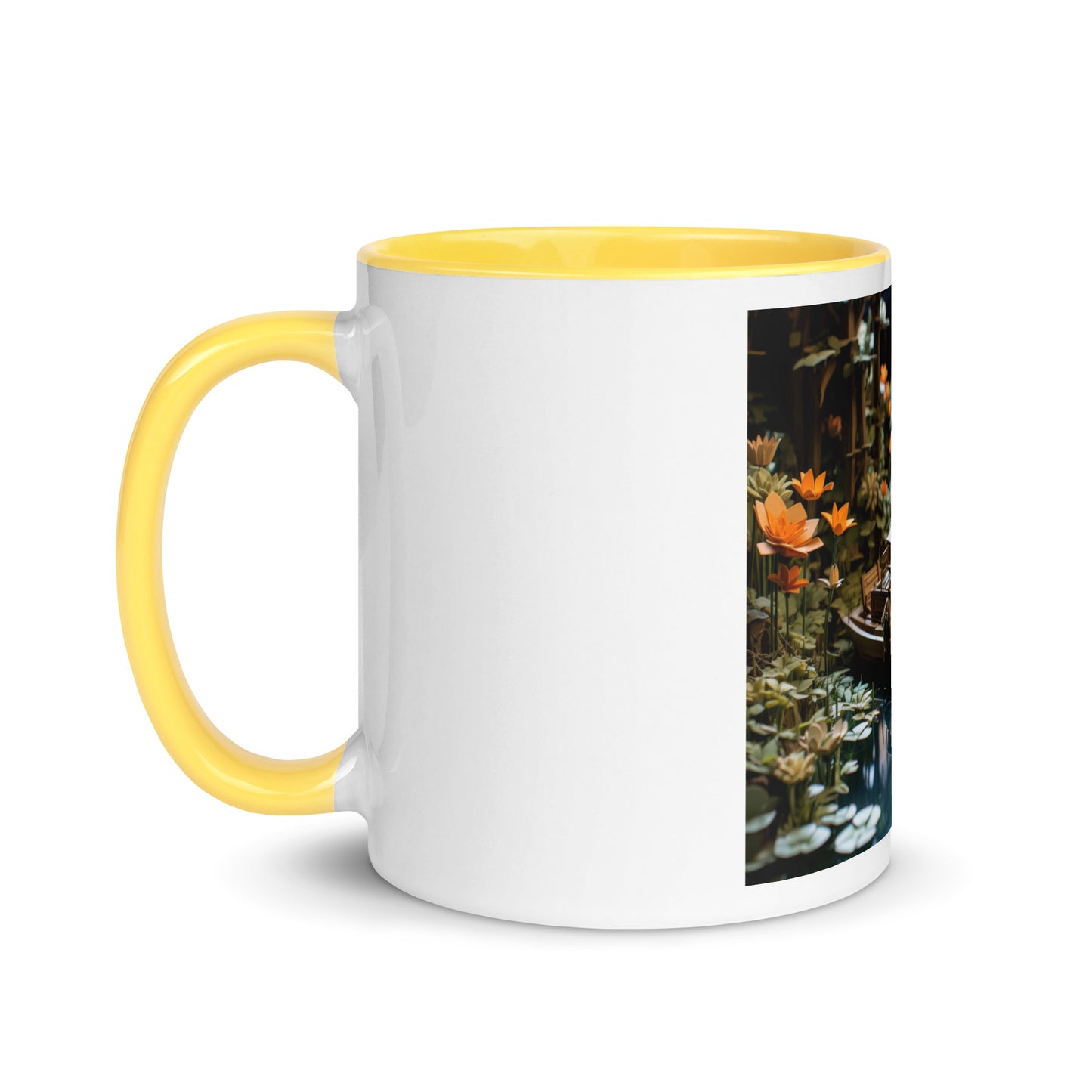 Born On A Bayou Series Print #4 - Mug with Color Inside