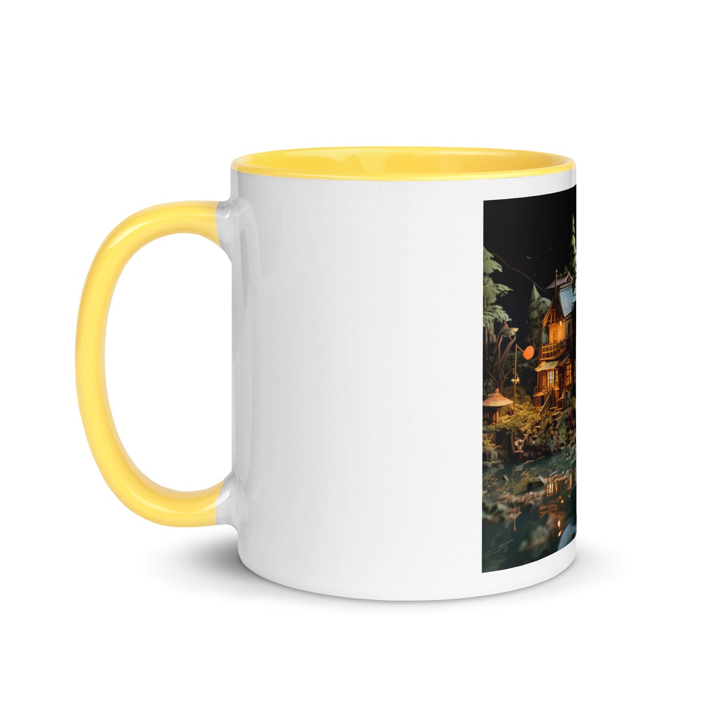 Born On A Bayou Series Print #8 - Mug with Color Inside