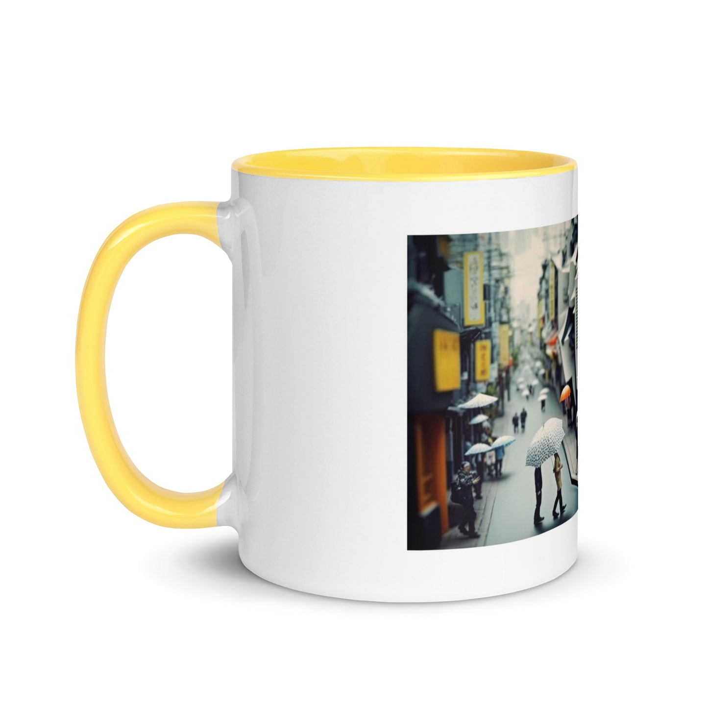 Rainy Days And Mondays Series Print #3 - Mug with Color Inside