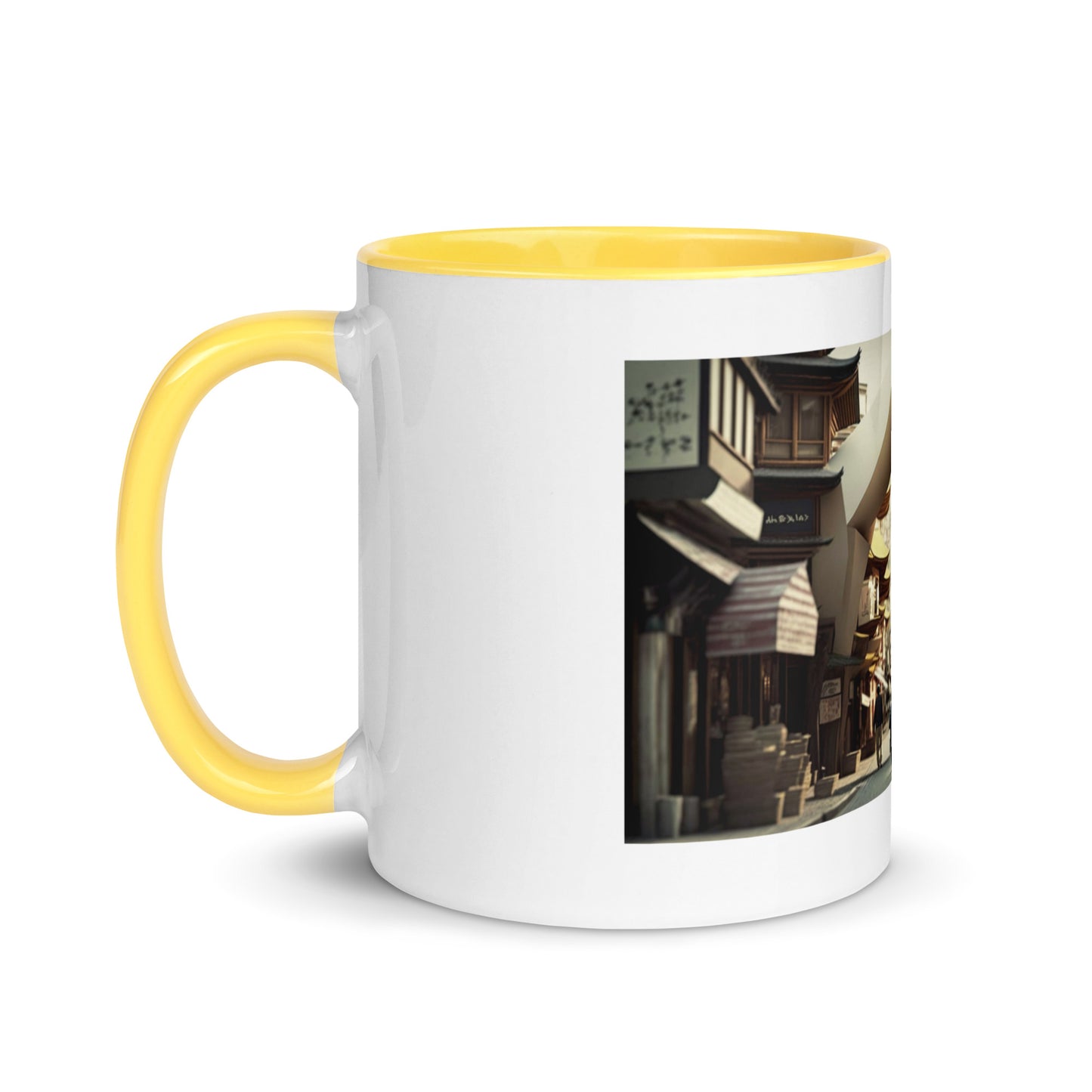 Via The Metropolis Series Print #8 - Mug with Color Inside