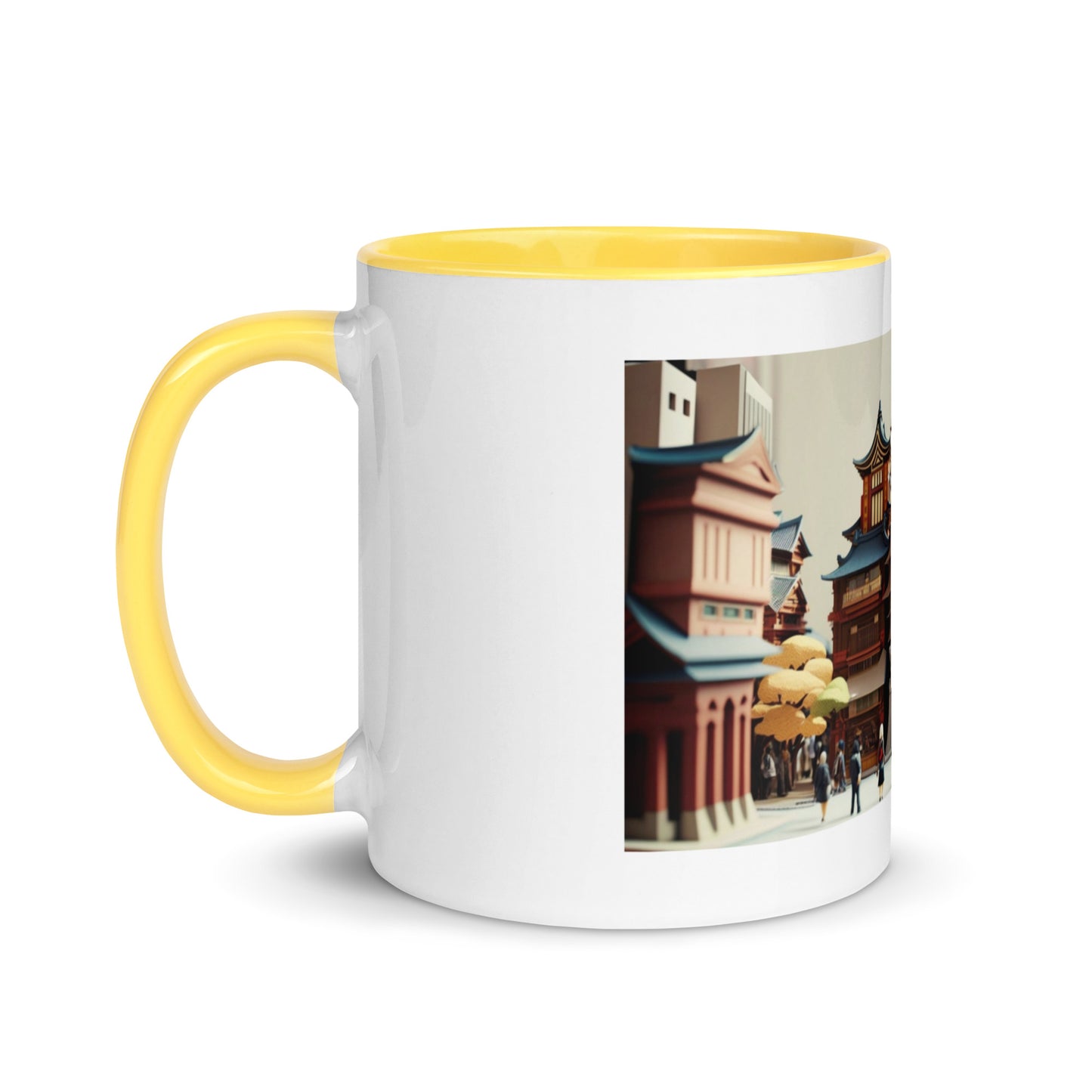 Via The Metropolis Series Print #6 - Mug with Color Inside