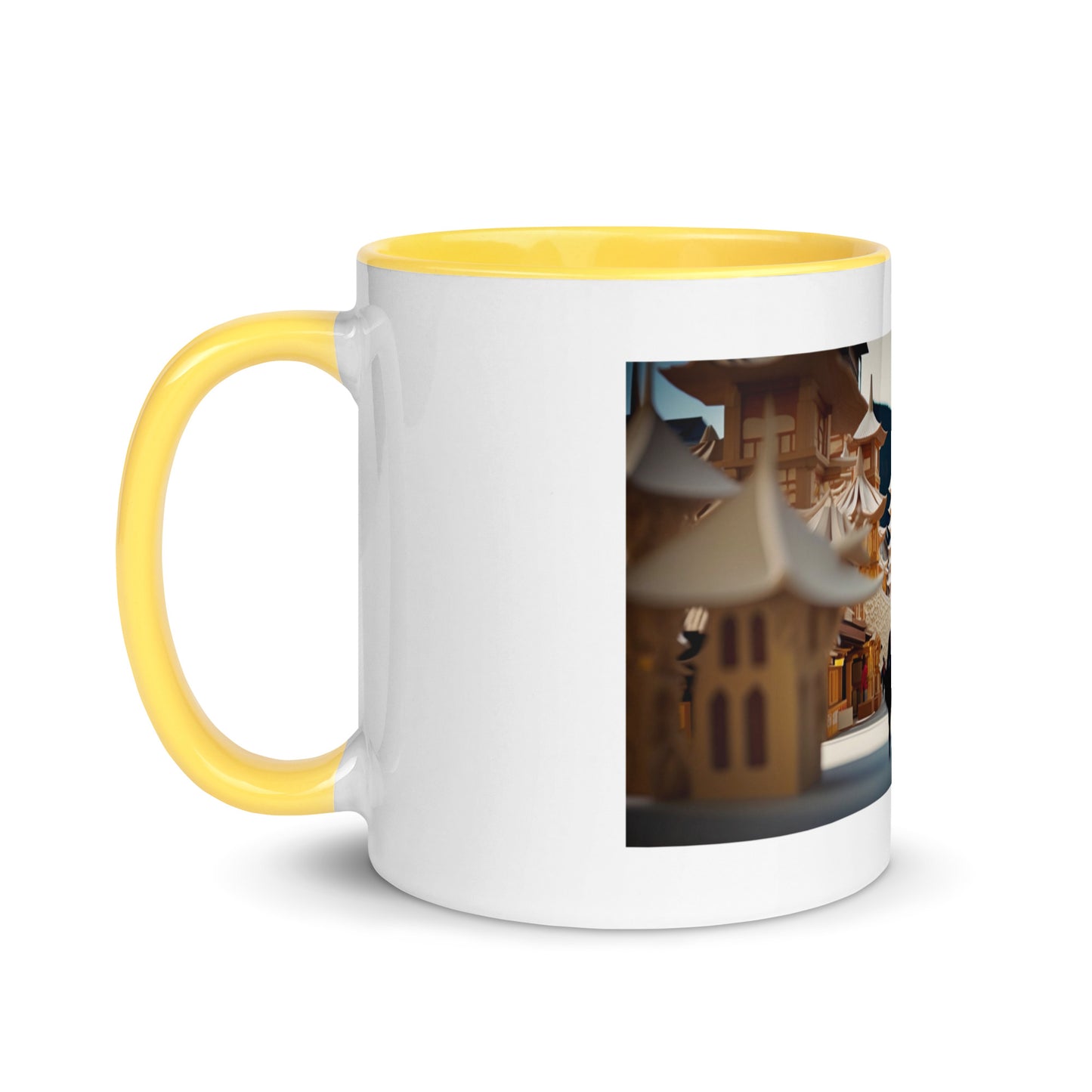 Via The Metropolis Series Print #5 - Mug with Color Inside