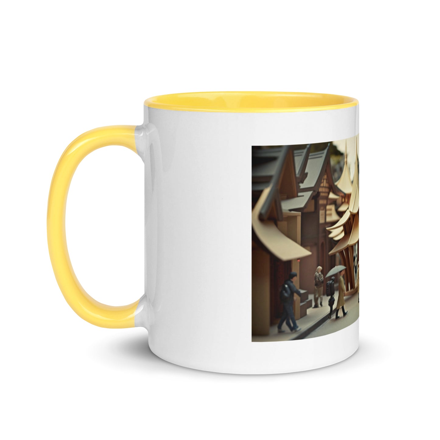 Via The Metropolis Series Print #4 - Mug with Color Inside