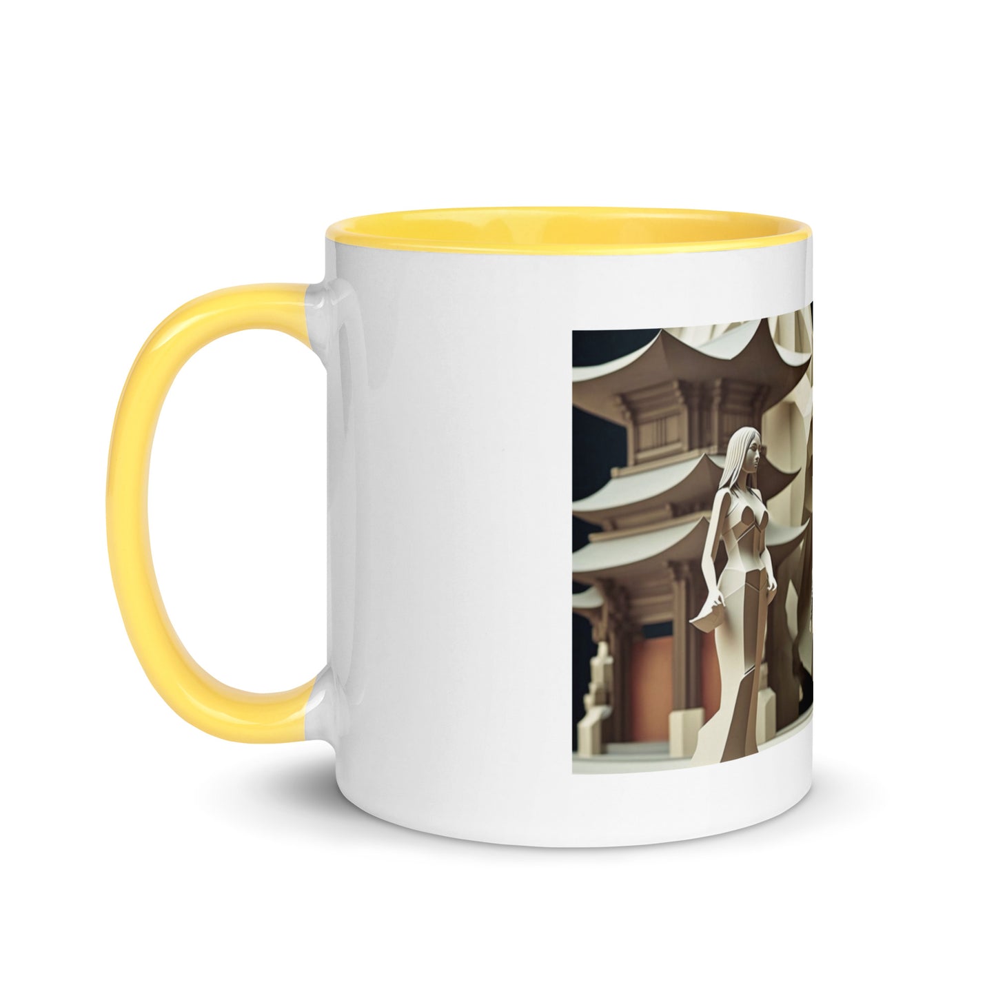 Via The Metropolis Series Print #2 - Mug with Color Inside