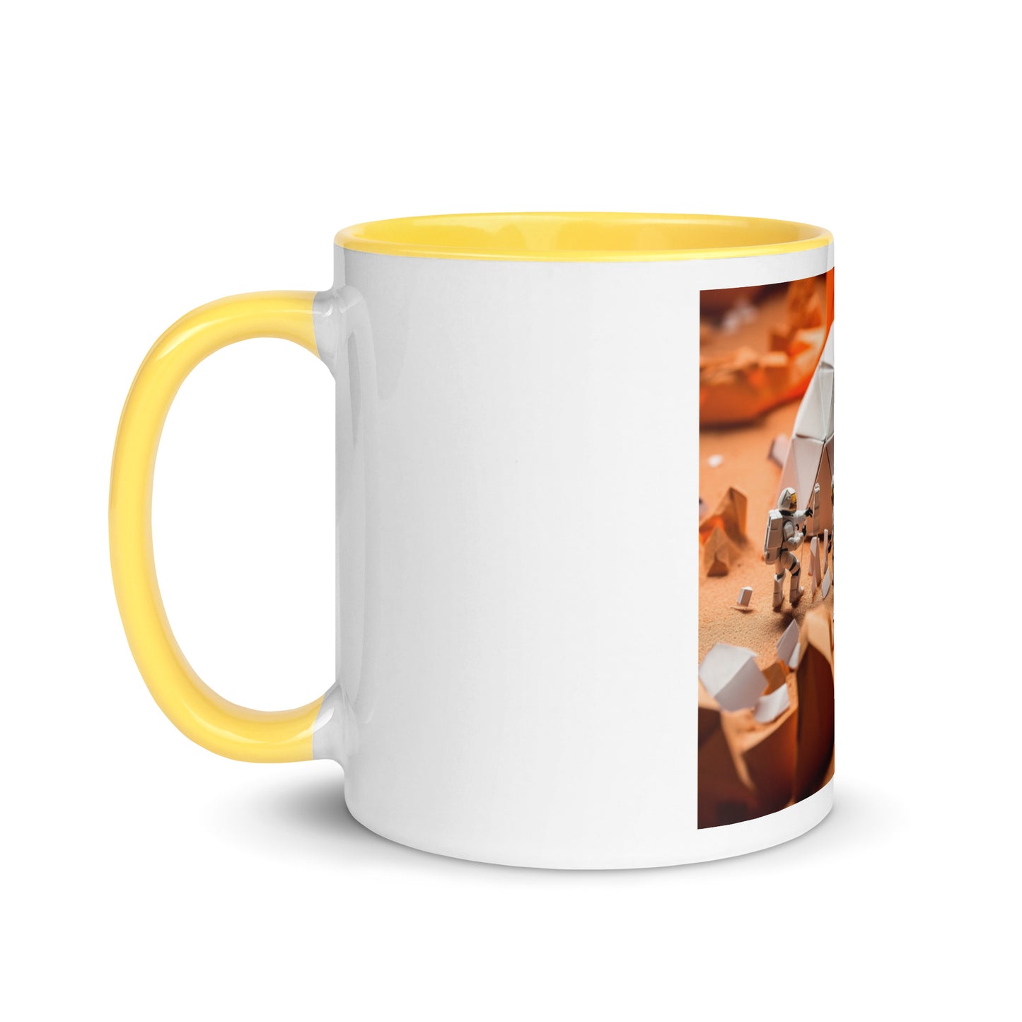 Elons' Dream Series Print #8 - Mug with Color Inside