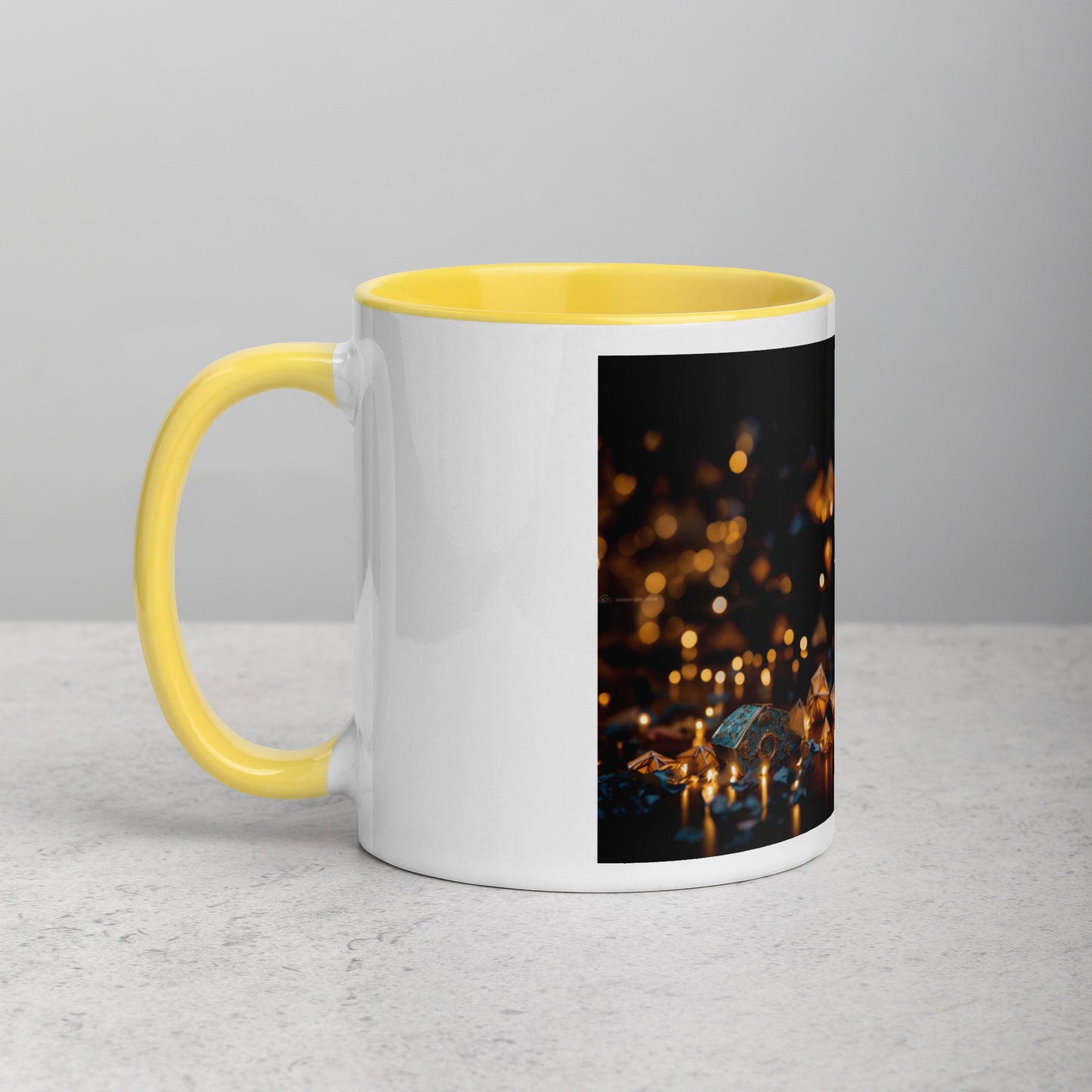 Ascending Buddha Series Print #9 - Mug with Color Inside