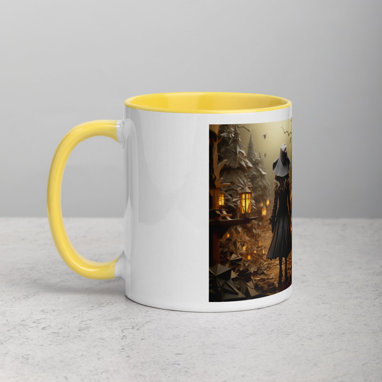 Halloween 2024 Series Print #3 - Mug with Color Inside