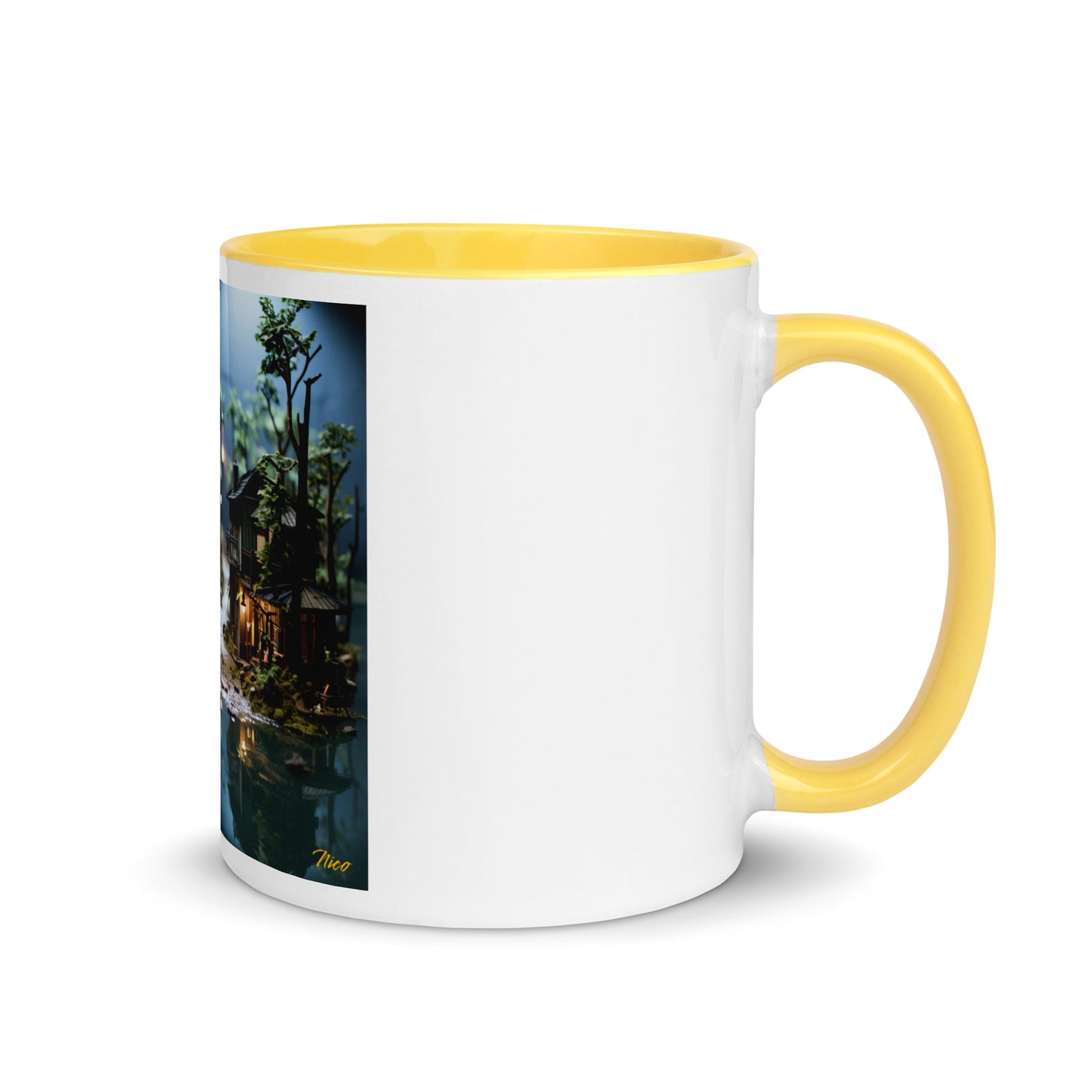 Born On A Bayou Series Print #3 - Mug with Color Inside