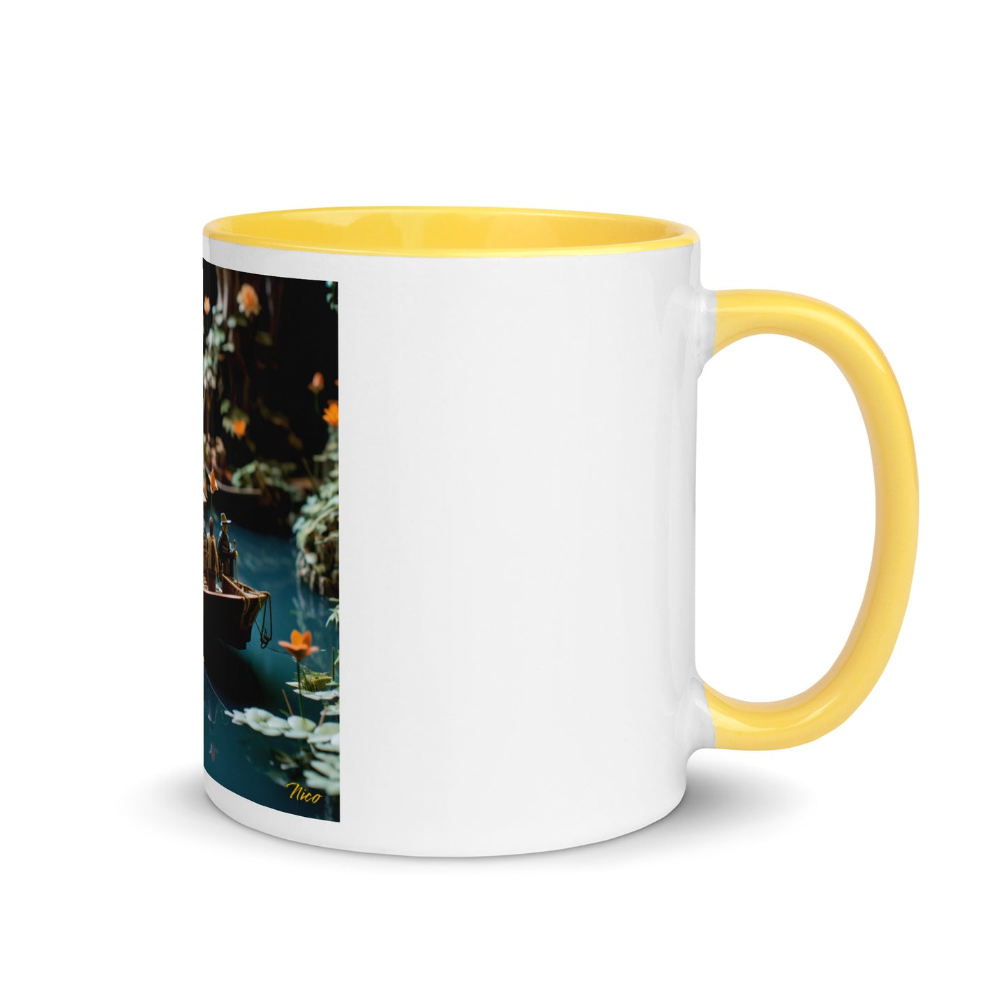 Born On A Bayou Series Print #4 - Mug with Color Inside