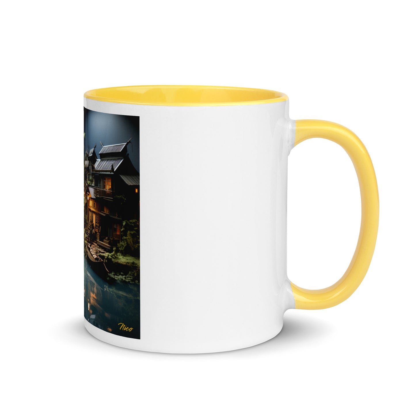 Born On A Bayou Series Print #6 - Mug with Color Inside