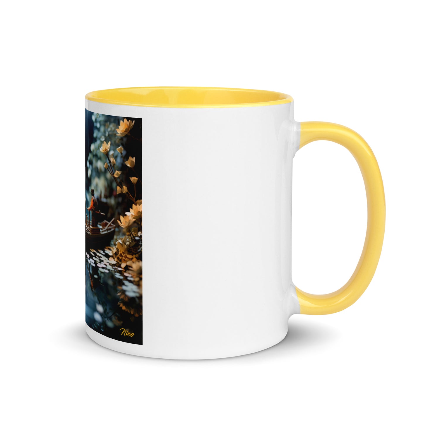 Born On A Bayou Series Print #10 - Mug with Color Inside