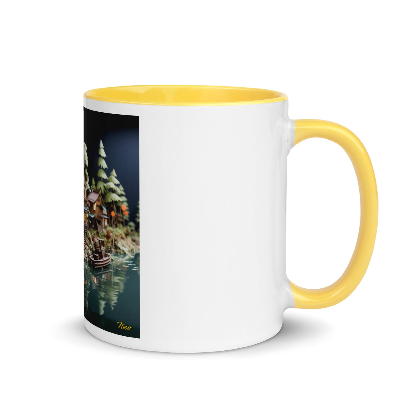 Born On A Bayou Series Print #8 - Mug with Color Inside