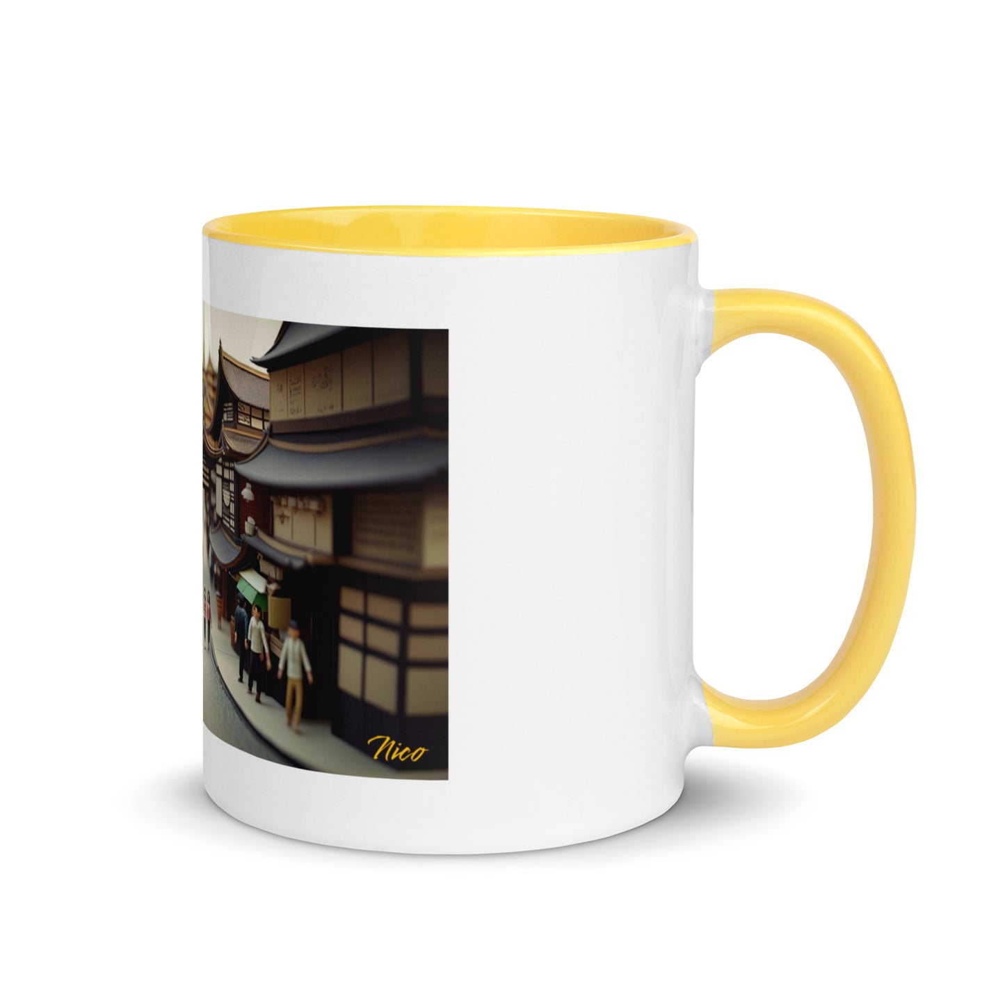 Via The Metropolis Series Print #9 - Mug with Color Inside