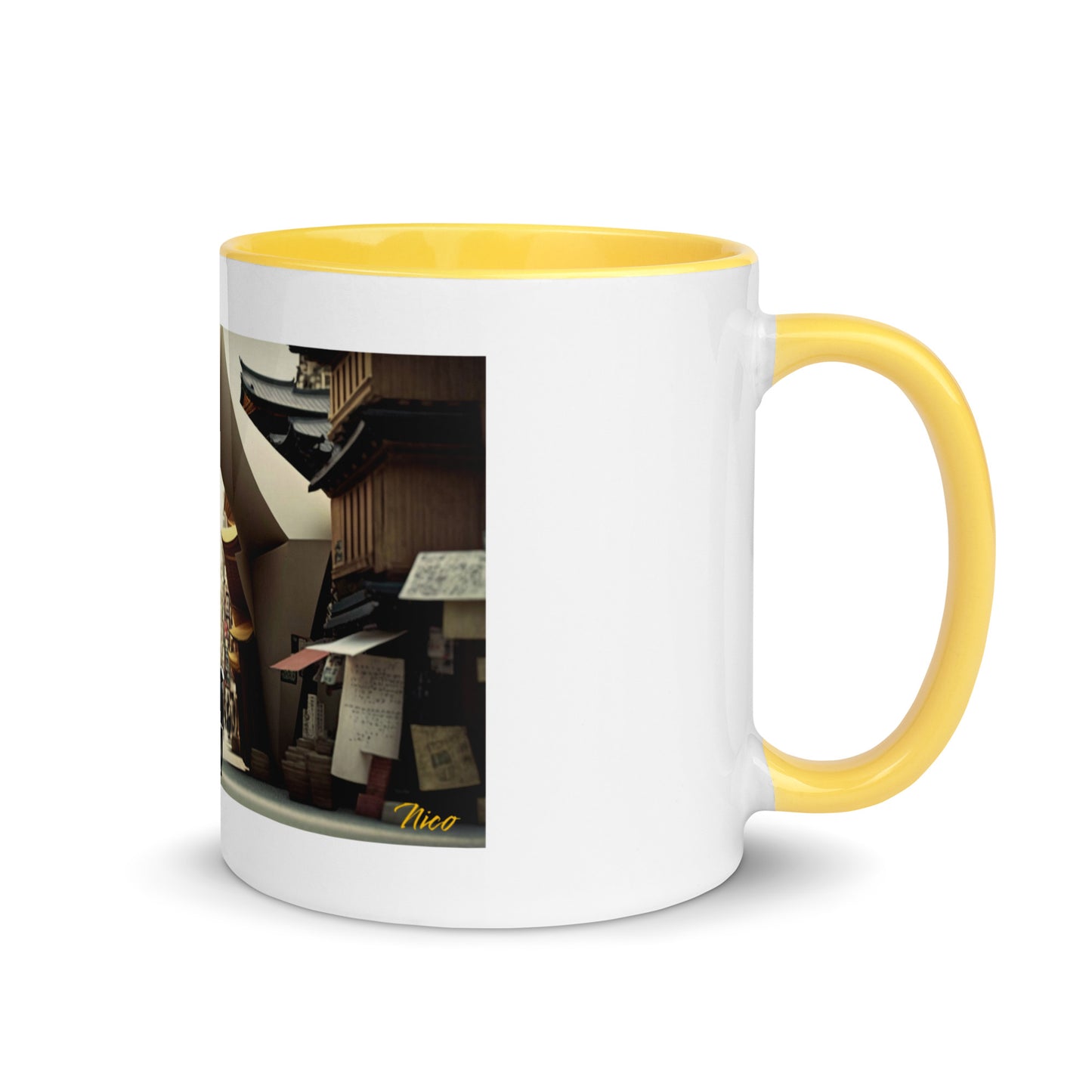 Via The Metropolis Series Print #8 - Mug with Color Inside