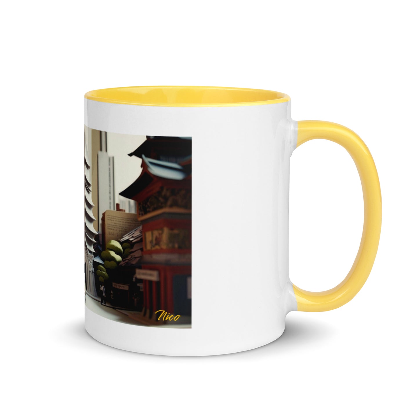 Via The Metropolis Series Print #6 - Mug with Color Inside