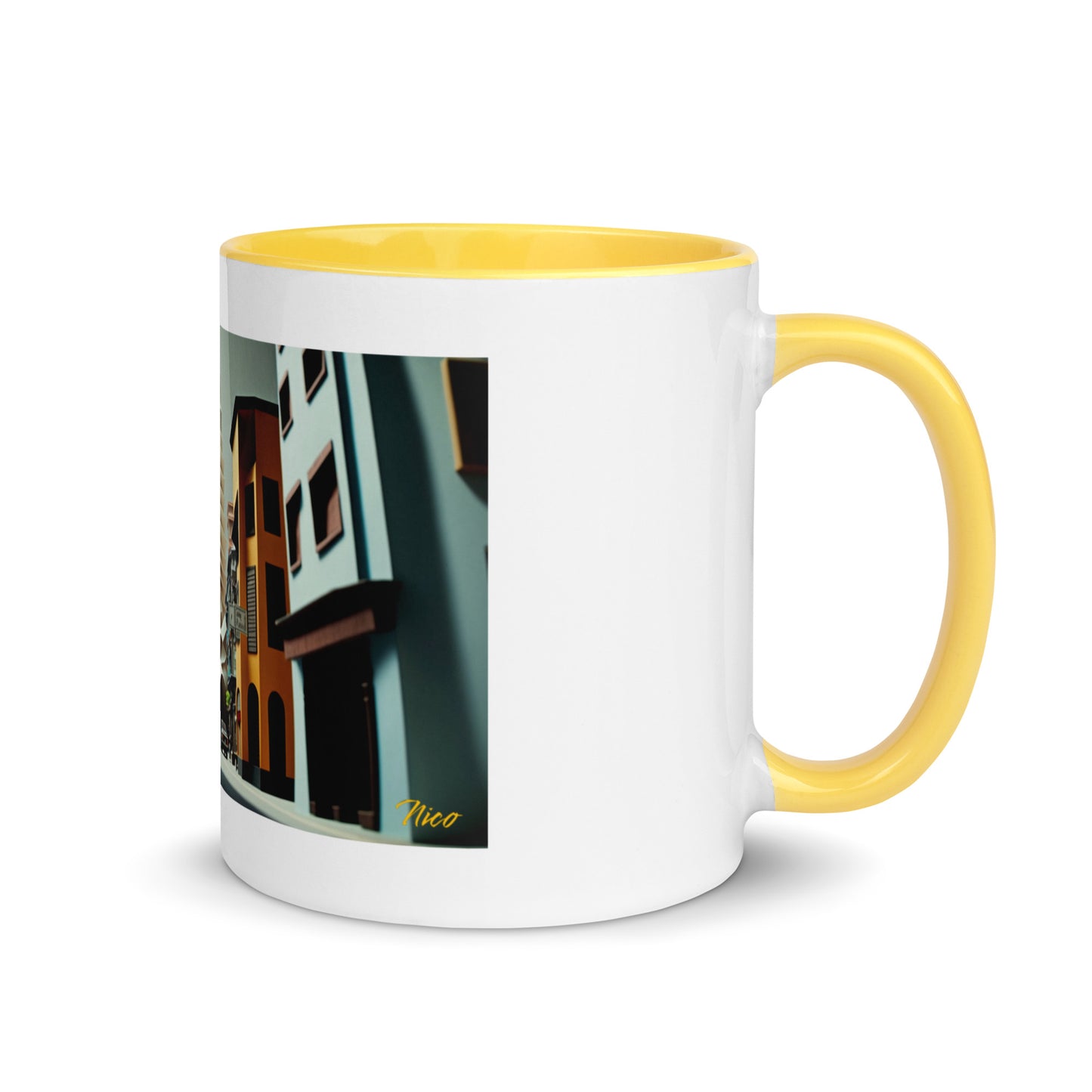 Via The Metropolis Series Print #1 - Mug with Color Inside