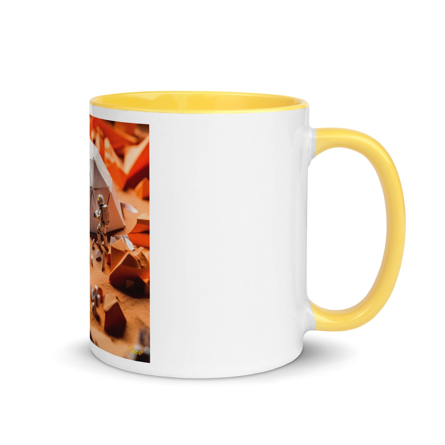 Elons' Dream Series Print #8 - Mug with Color Inside