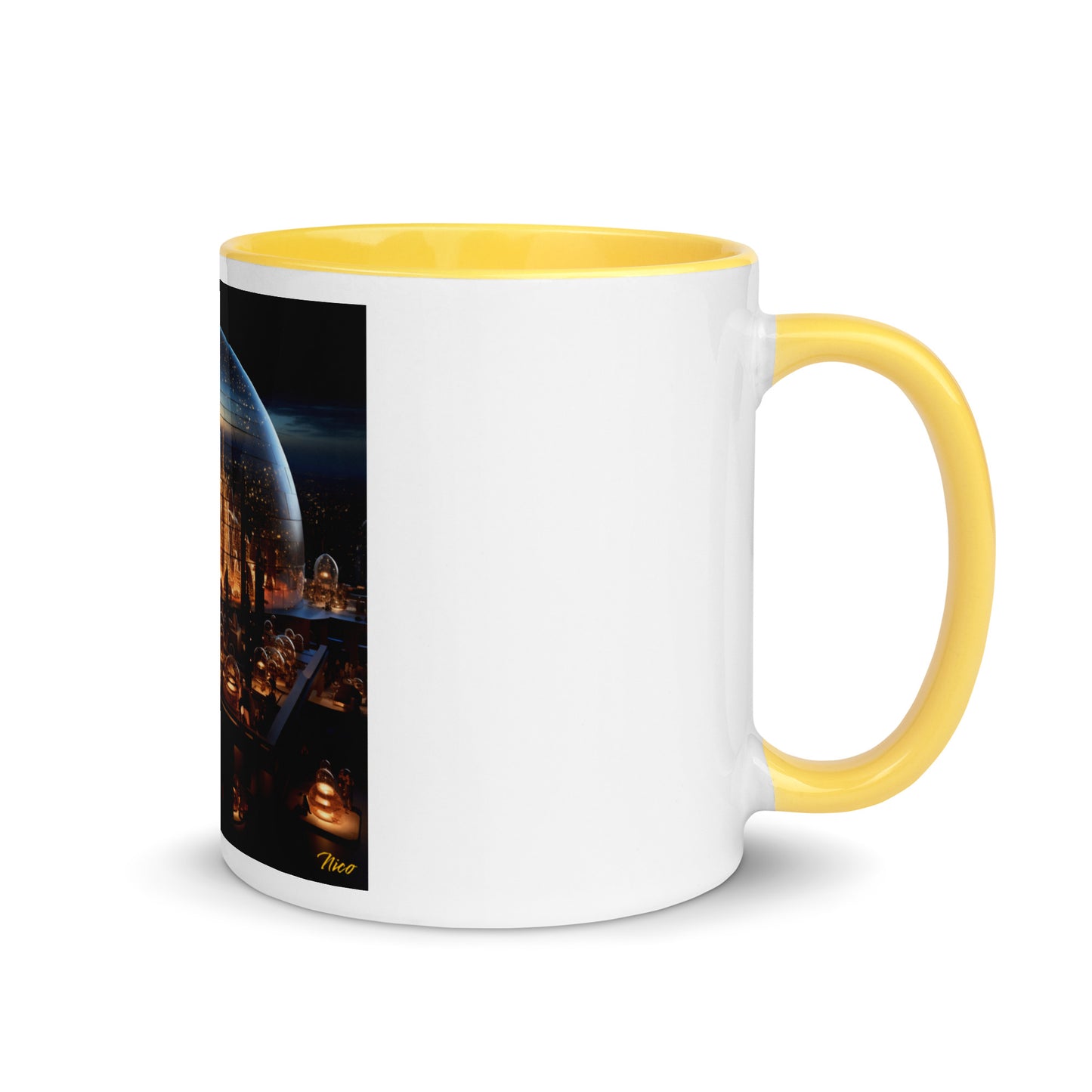 Elons' Dream Series Print #10 - Mug with Color Inside