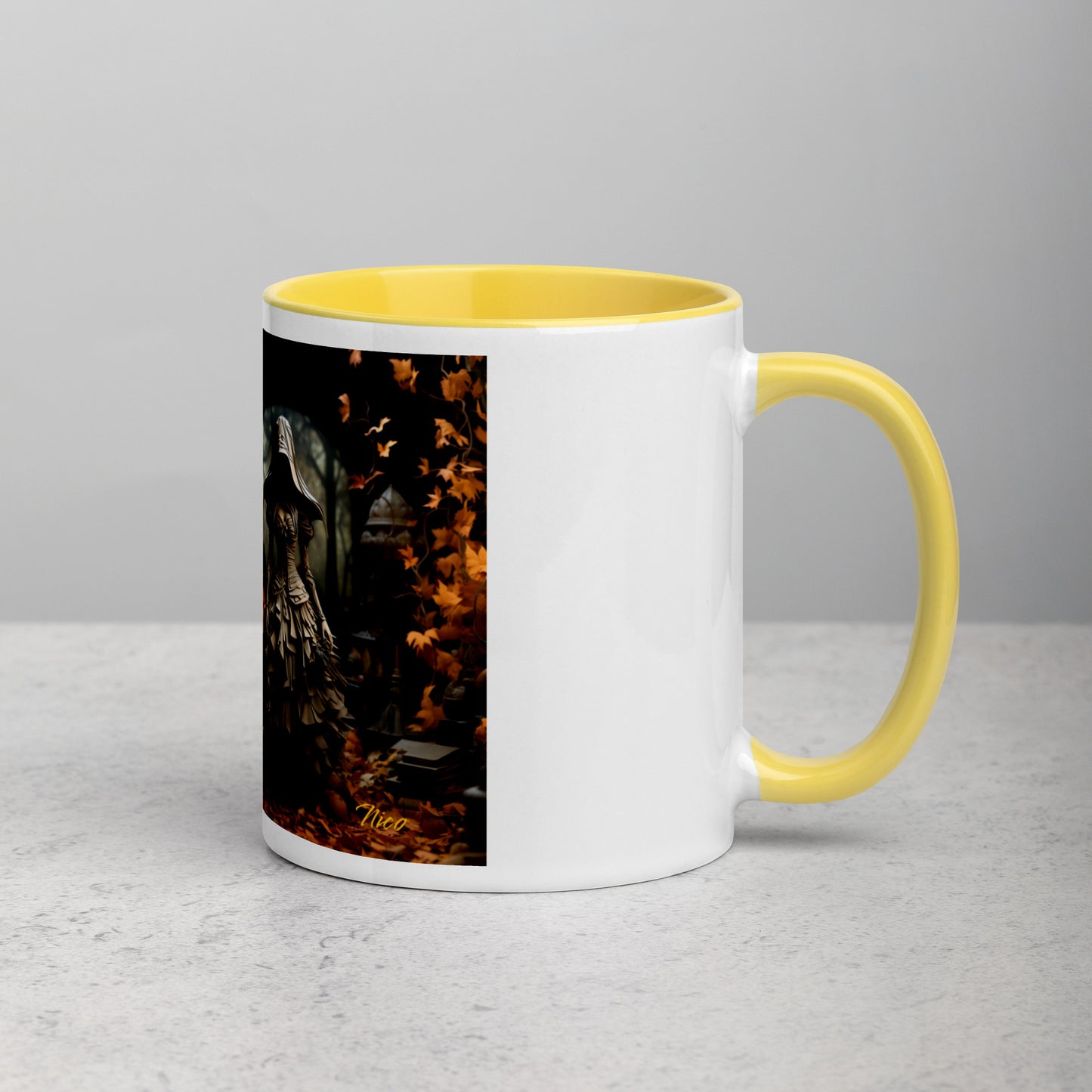 Halloween 2024 Series Print #7 - Mug with Color Inside