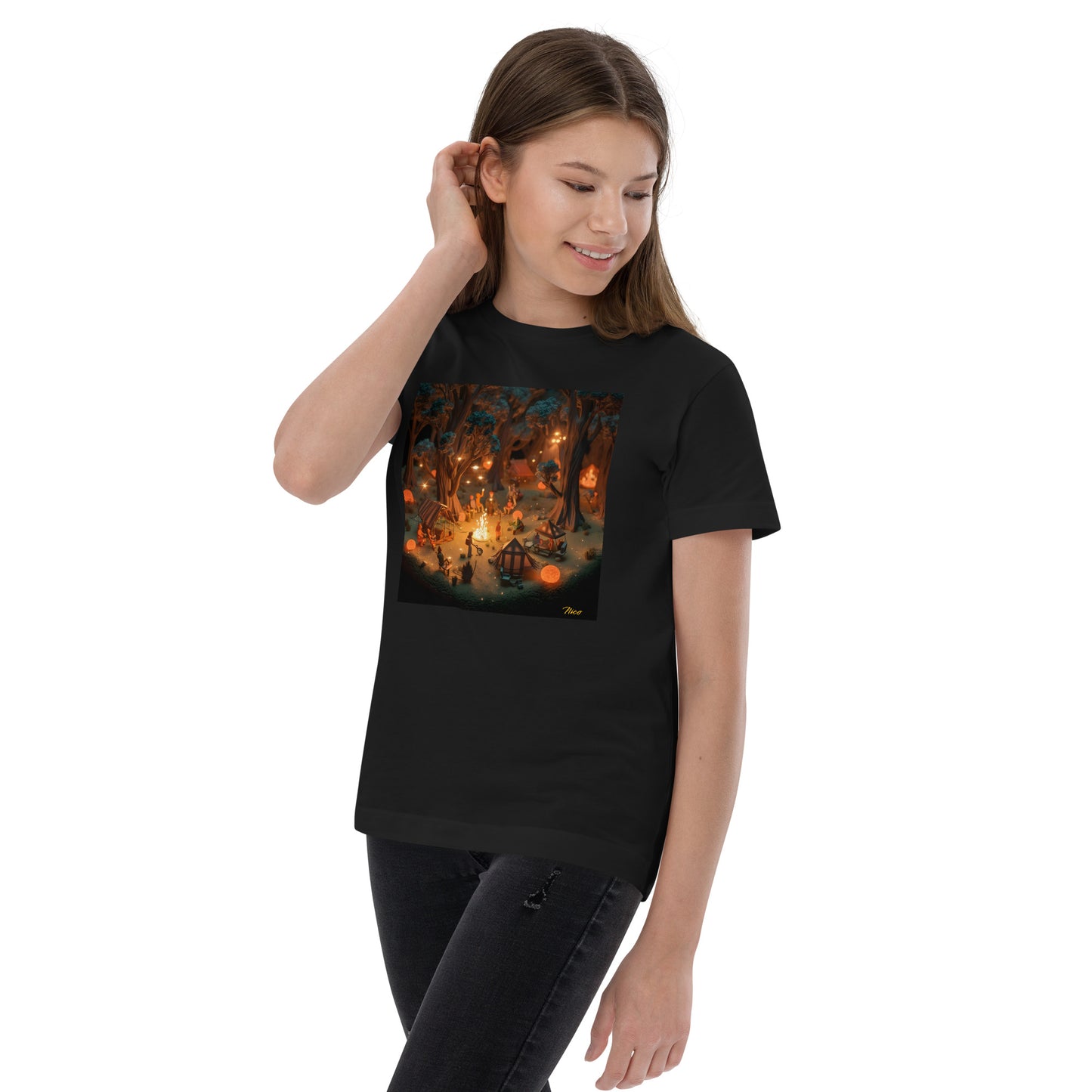 Campfire Series Print #4 - Youth jersey t-shirt