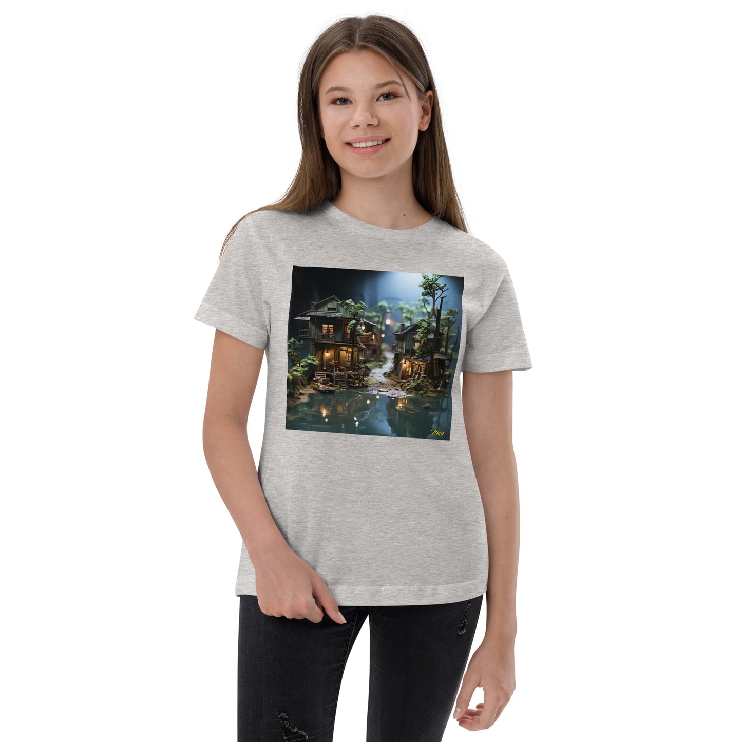Born On A Bayou Series Print #3 - Youth jersey t-shirt