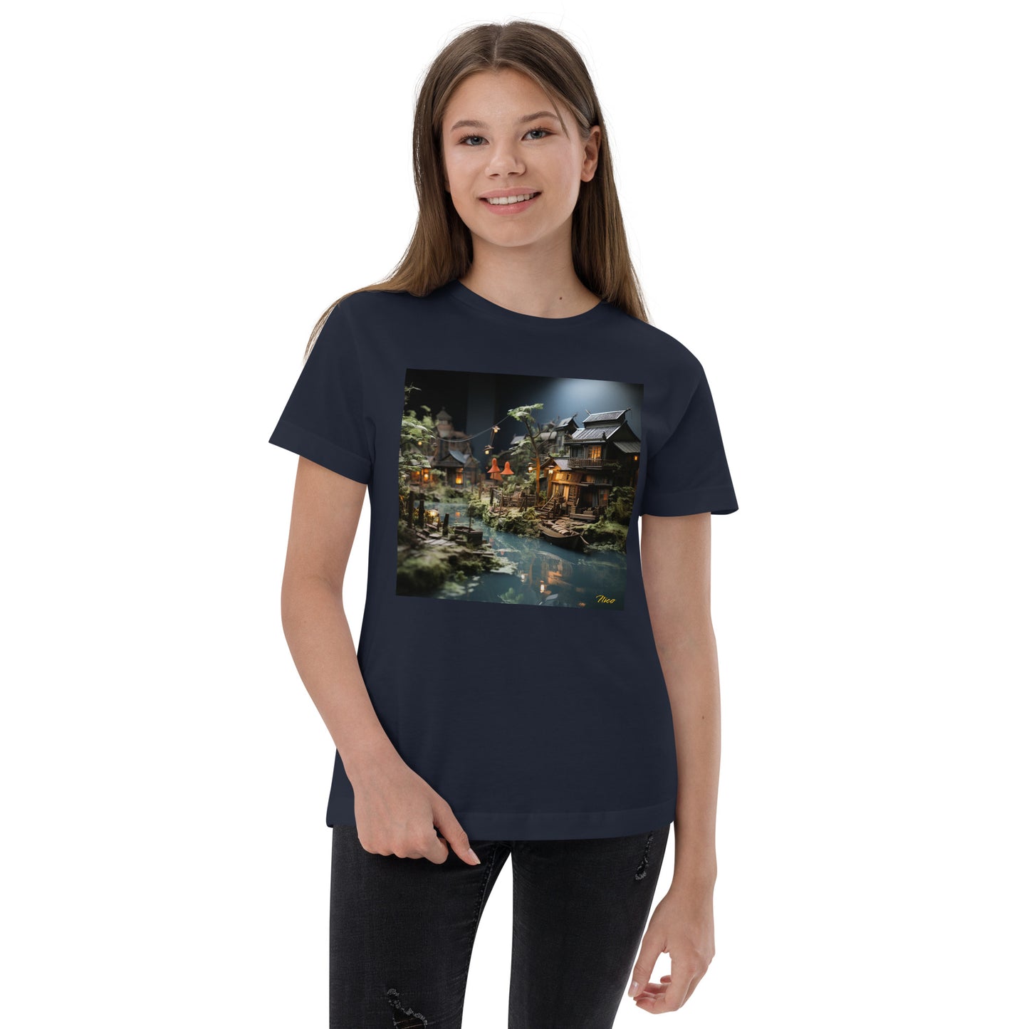 Born On A Bayou Series Print #6 - Youth jersey t-shirt