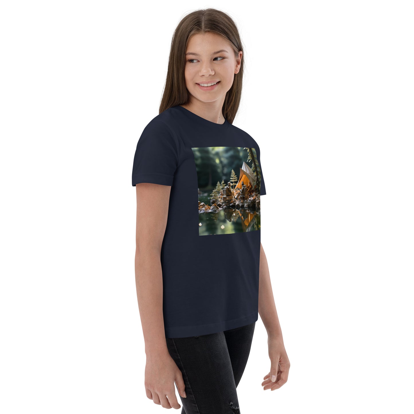 Relaxing By The Brook Series Print #10 - Youth jersey t-shirt