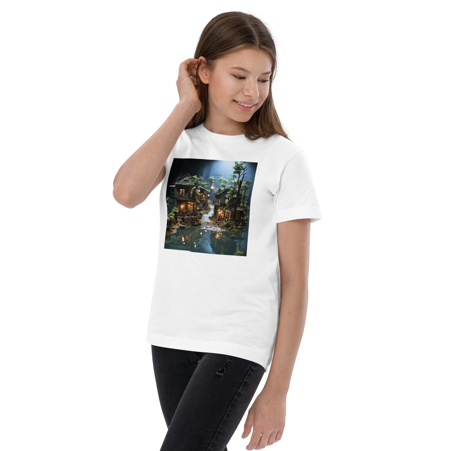 Born On A Bayou Series Print #3 - Youth jersey t-shirt